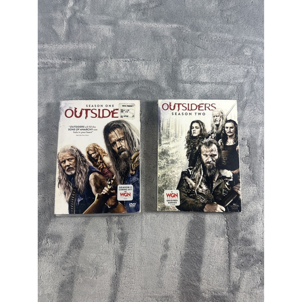 Outsiders Season 1 & 2 DVD Set WGN America Original Series Drama Farrell Clan